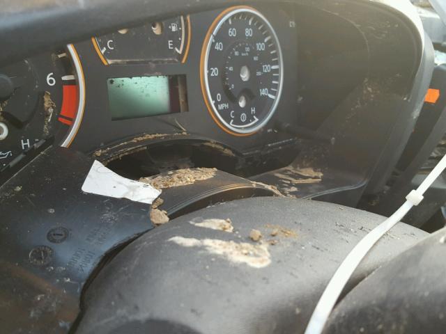 1N6BA07G48N311399 - 2008 NISSAN TITAN XE GRAY photo 8