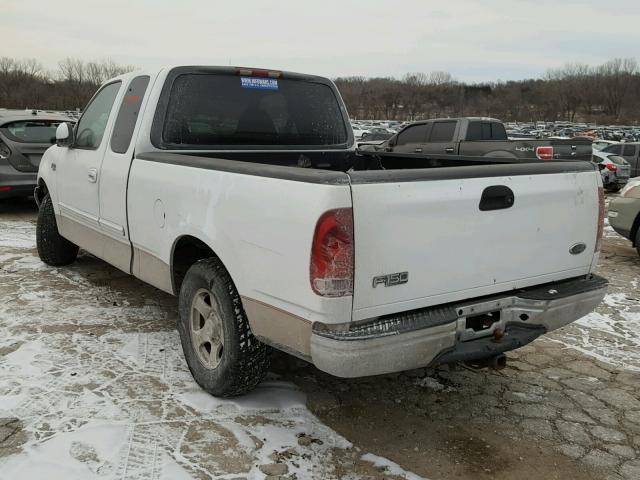 1FTZX1720YNC26294 - 2000 FORD F150 WHITE photo 3