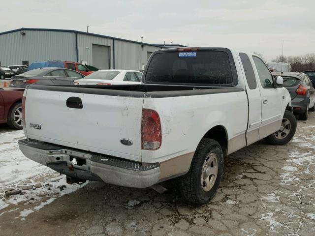 1FTZX1720YNC26294 - 2000 FORD F150 WHITE photo 4