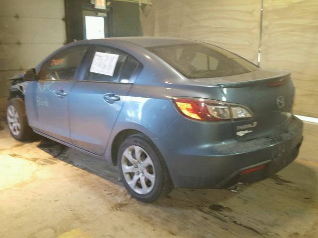 JM1BL1SF8A1331086 - 2010 MAZDA 3 I TEAL photo 3