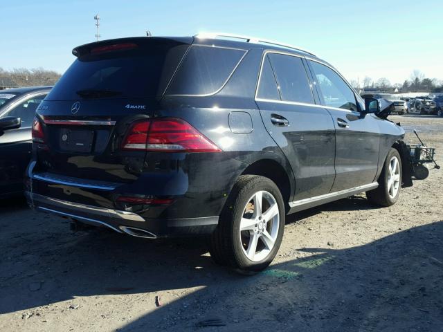 4JGDA5HB2GA759430 - 2016 MERCEDES-BENZ GLE 350 4M BLACK photo 4