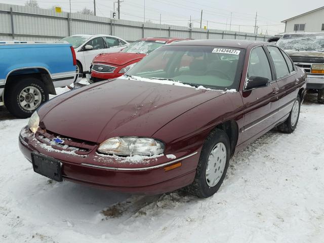 2G1WL52M1X9193024 - 1999 CHEVROLET LUMINA BAS მუქწითელი ფოტო 2