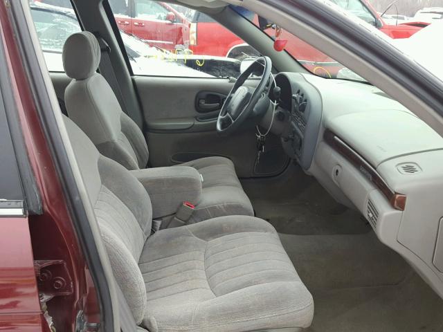 2G1WL52M1X9193024 - 1999 CHEVROLET LUMINA BAS მუქწითელი ფოტო 5