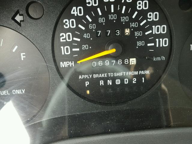 2G1WL52M1X9193024 - 1999 CHEVROLET LUMINA BAS მუქწითელი ფოტო 8