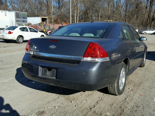 2G1WB5EN6A1114623 - 2010 CHEVROLET IMPALA LT GRAY photo 4