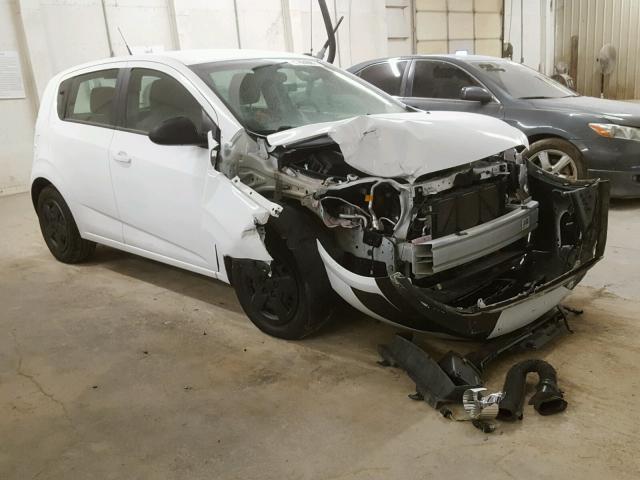 1G1JA6SH1E4134659 - 2014 CHEVROLET SONIC LS Սպիտակ լուսանկար 1