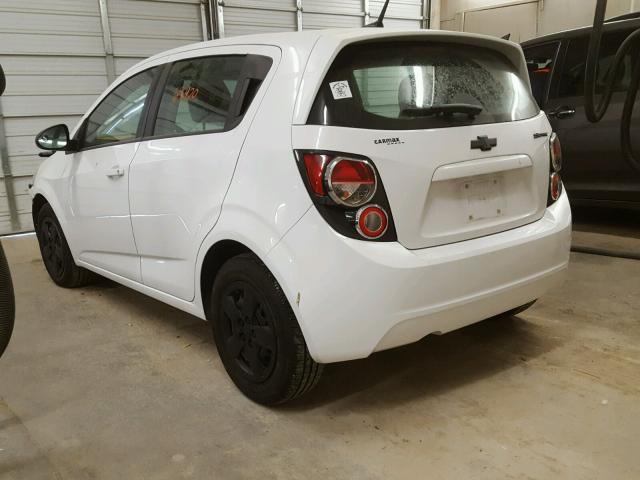 1G1JA6SH1E4134659 - 2014 CHEVROLET SONIC LS Սպիտակ լուսանկար 3