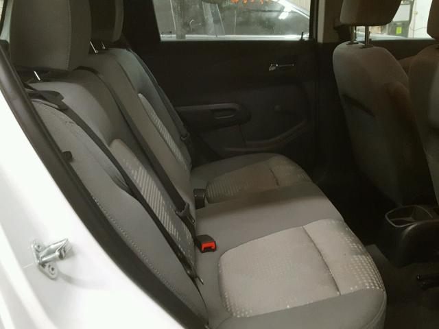 1G1JA6SH1E4134659 - 2014 CHEVROLET SONIC LS Սպիտակ լուսանկար 6