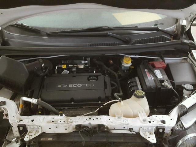 1G1JA6SH1E4134659 - 2014 CHEVROLET SONIC LS Սպիտակ լուսանկար 7