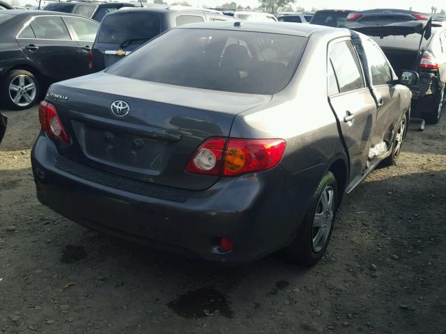 JTDBL40E89J026470 - 2009 TOYOTA COROLLA BA GRAY photo 4