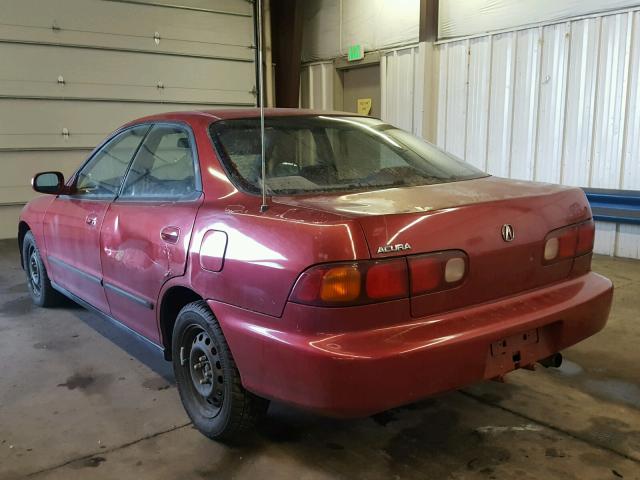 JH4DB7555SS007492 - 1995 ACURA INTEGRA LS RED photo 3