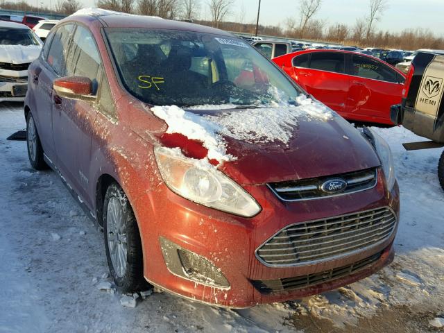 1FADP5AU4DL529537 - 2013 FORD C-MAX SE RED photo 1