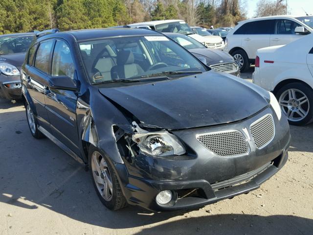 5Y2SL65827Z436355 - 2007 PONTIAC VIBE BLACK photo 1