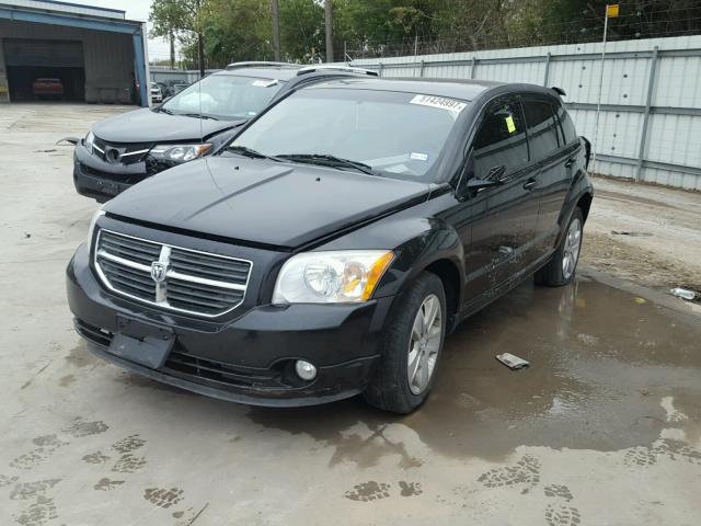 1B3CB3HA9BD117286 - 2011 DODGE CALIBER MA BLACK photo 2