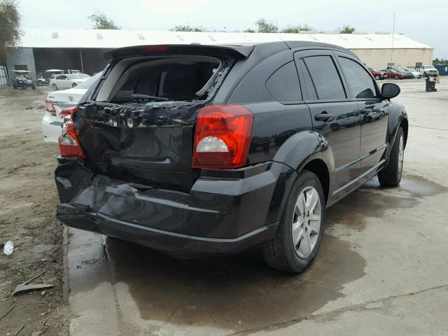 1B3CB3HA9BD117286 - 2011 DODGE CALIBER MA BLACK photo 4