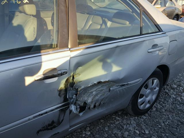 4T1BE32K53U145117 - 2003 TOYOTA CAMRY LE SILVER photo 9