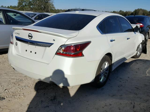 1N4AL3AP9FC101673 - 2015 NISSAN ALTIMA 2.5 WHITE photo 4