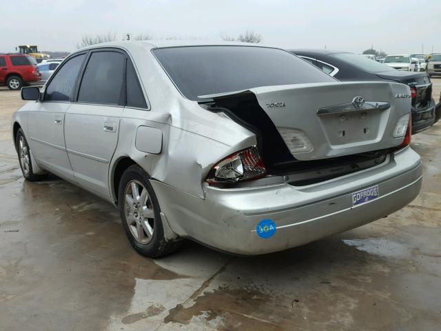 4T1BF28B21U176840 - 2001 TOYOTA AVALON XL SILVER photo 3