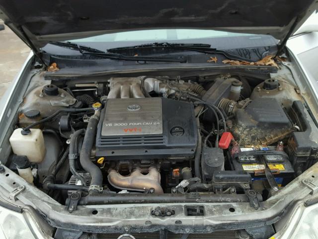 4T1BF28B21U176840 - 2001 TOYOTA AVALON XL SILVER photo 7