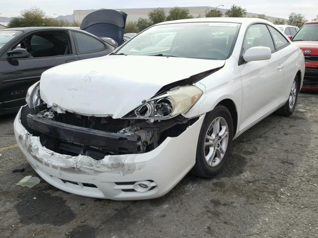 4T1CA30P97U111315 - 2007 TOYOTA CAMRY SOLA WHITE photo 2