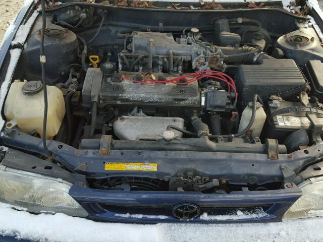 2T1BB02E3TC175087 - 1996 TOYOTA COROLLA DX BLUE photo 7