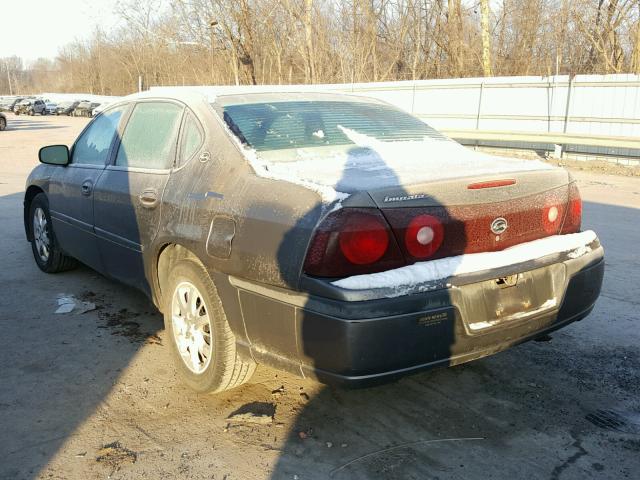 2G1WF52E239101915 - 2003 CHEVROLET IMPALA 棕色 照片 3