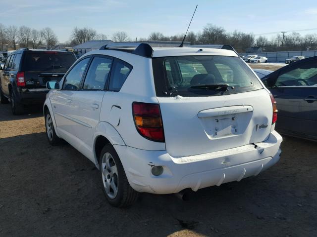 5Y2SL63825Z406045 - 2005 PONTIAC VIBE WHITE photo 3