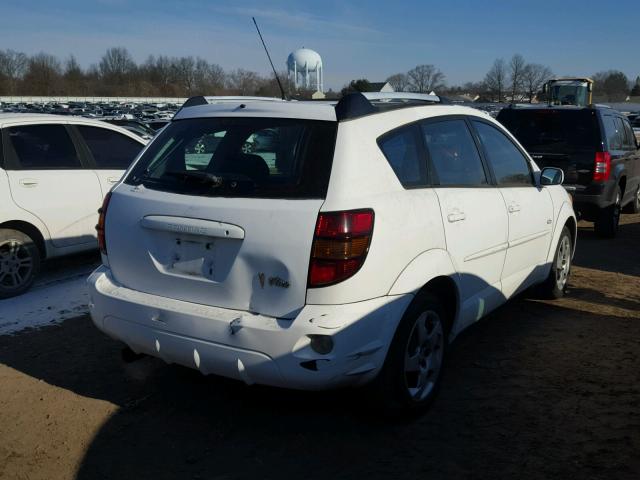 5Y2SL63825Z406045 - 2005 PONTIAC VIBE WHITE photo 4