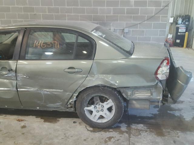 1G1ZT51806F161124 - 2006 CHEVROLET MALIBU LT Yaşıl foto 10