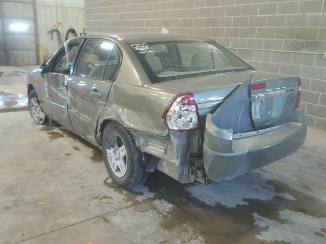 1G1ZT51806F161124 - 2006 CHEVROLET MALIBU LT Yaşıl foto 3