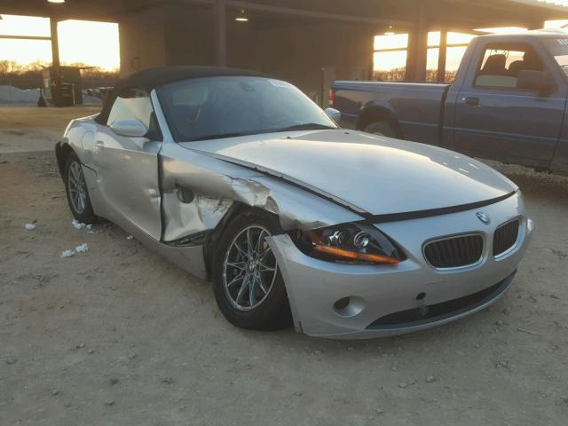 4USBT33504LS49602 - 2004 BMW Z4 2.5 SILVER photo 1