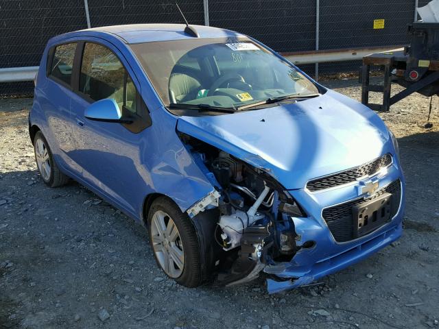 KL8CD6S97FC764329 - 2015 CHEVROLET SPARK 1LT BLUE photo 1