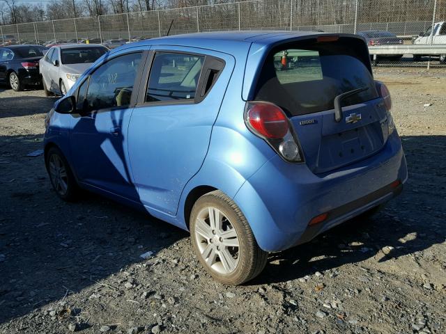 KL8CD6S97FC764329 - 2015 CHEVROLET SPARK 1LT BLUE photo 3