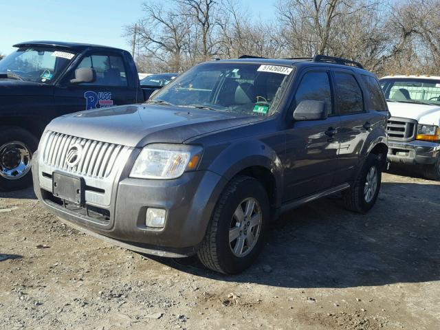 4M2CN8B76AKJ21641 - 2010 MERCURY MARINER GRAY photo 2