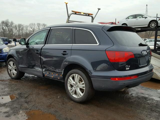 WA1AY74L09D028391 - 2009 AUDI Q7 3.6 QUA BLUE photo 3