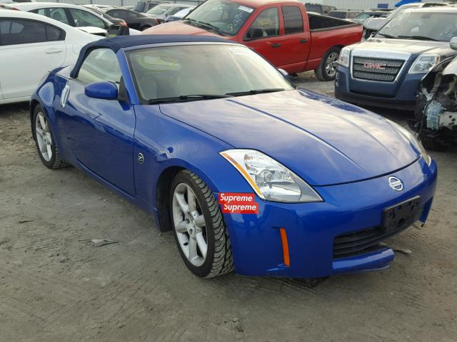 JN1AZ36A24T006255 - 2004 NISSAN 350Z ROADS BLUE photo 1