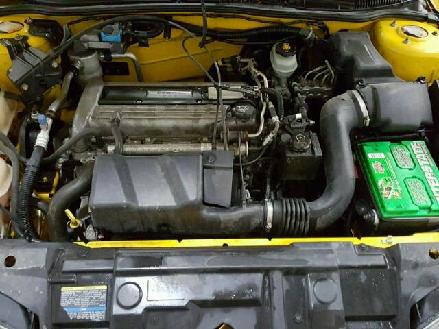 1G1JC12F357160559 - 2005 CHEVROLET CAVALIER YELLOW photo 7