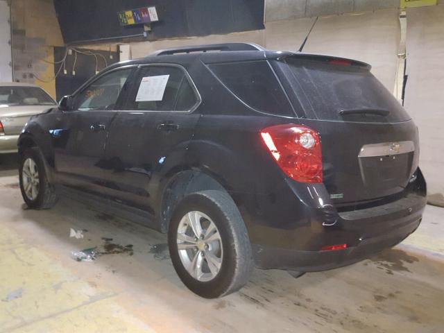 2GNALDEK2C6122505 - 2012 CHEVROLET EQUINOX LT BLACK photo 3