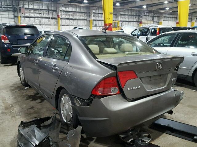 JHMFA36246S003058 - 2006 HONDA CIVIC HYBR TAN photo 3