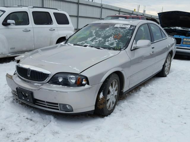 1LNHM87A55Y659202 - 2005 LINCOLN LS SILVER photo 2