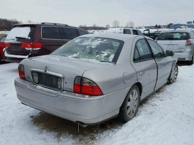 1LNHM87A55Y659202 - 2005 LINCOLN LS SILVER photo 4