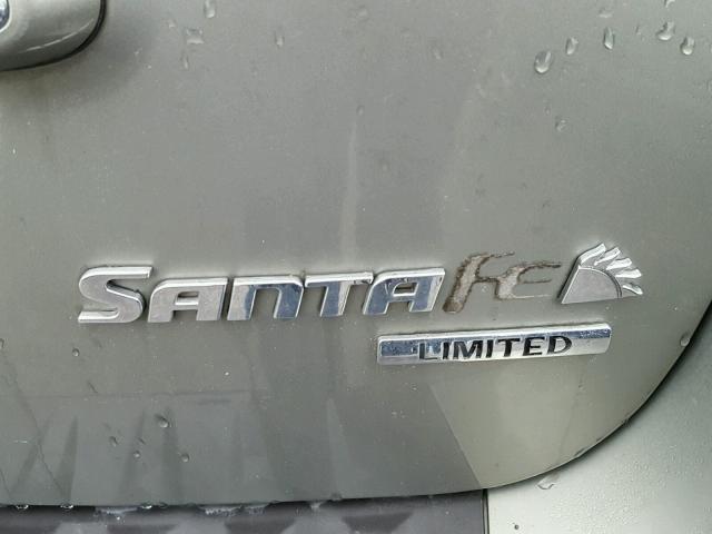 5NMSH13E37H043529 - 2007 HYUNDAI SANTA FE S 绿色 照片 9