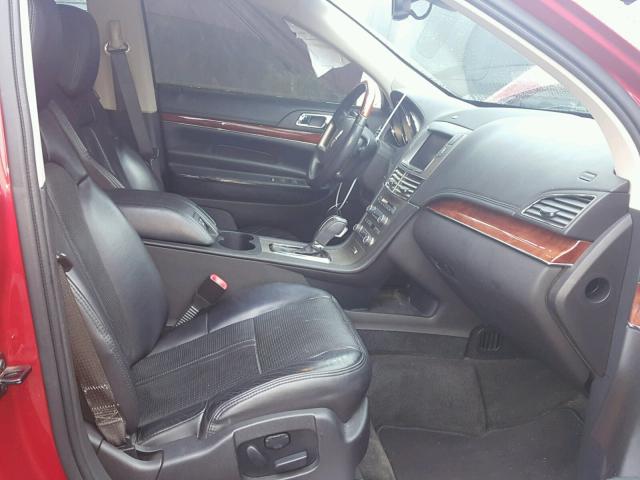 2LMHJ5AT8ABJ12759 - 2010 LINCOLN MKT RED photo 5