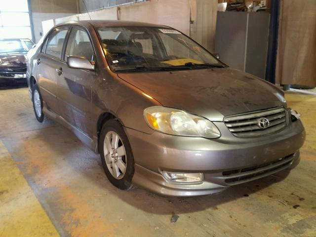 1NXBR32E13Z099459 - 2003 TOYOTA COROLLA CE GRAY photo 1