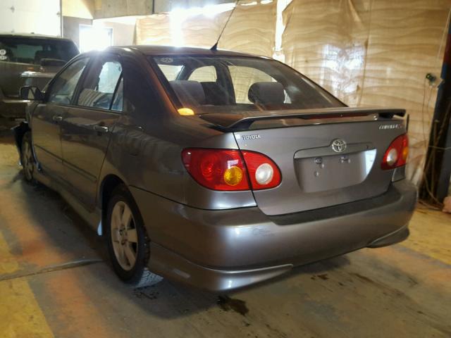 1NXBR32E13Z099459 - 2003 TOYOTA COROLLA CE GRAY photo 3