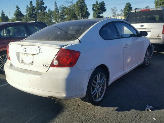 JTKDE167550050552 - 2005 TOYOTA SCION TC 白色 照片 4