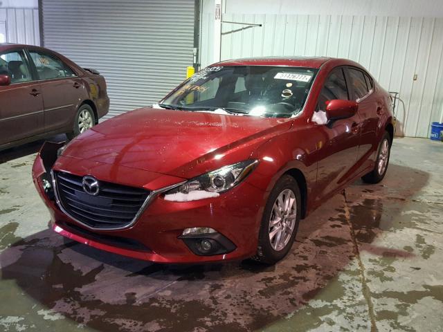 3MZBM1W70FM170451 - 2015 MAZDA 3 GRAND TO RED photo 2