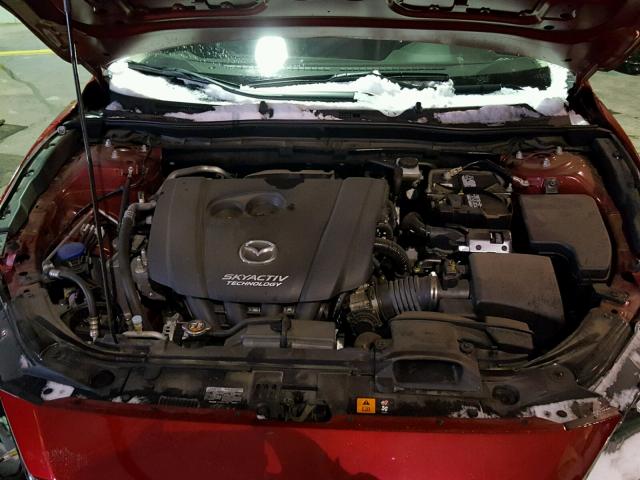 3MZBM1W70FM170451 - 2015 MAZDA 3 GRAND TO RED photo 7