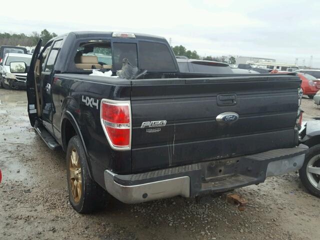 1FTPW14V29FA81229 - 2009 FORD F150 SUPER BLACK photo 3