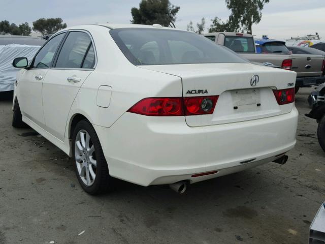 JH4CL96958C004245 - 2008 ACURA TSX WHITE photo 3